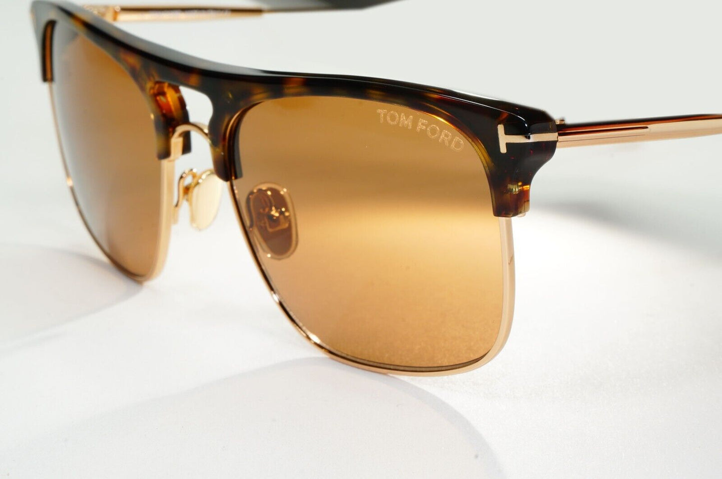 Tom Ford Sunglasses Lee Brown Tortoise Gold Square TF 830 52E FT0830 56mm 270424