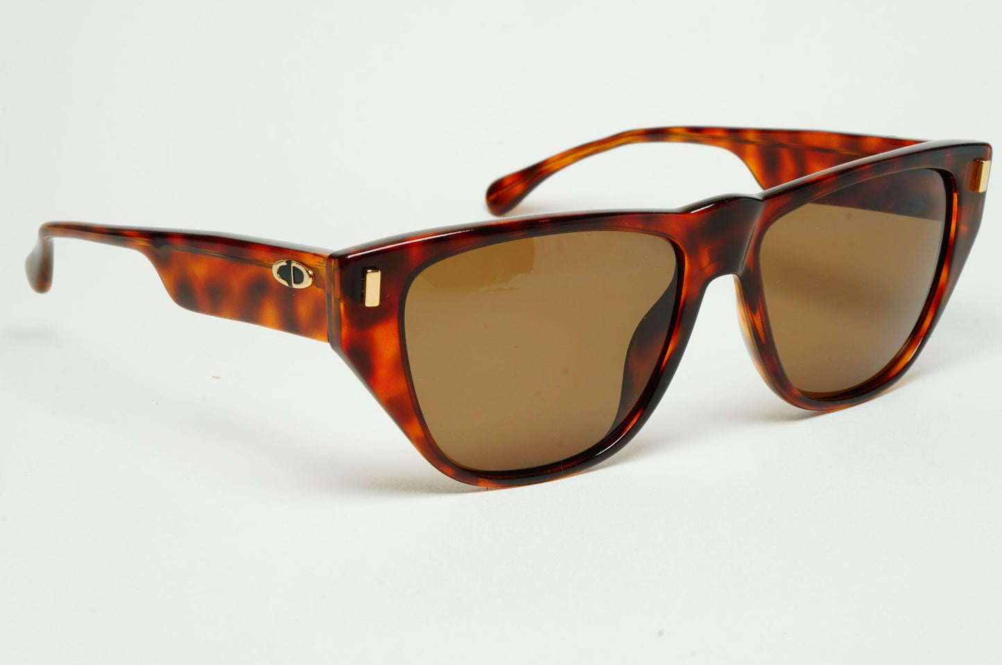 Dior Sunglasses 1995 Vintage Brown Germany Optyl Square 2568 10 140325