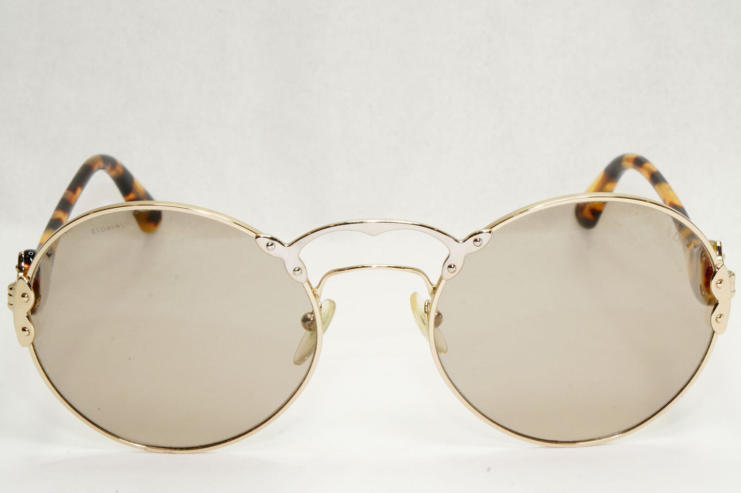 Prada Sunglasses 2016 Wanderer Gold Brown Ornate PR55TS SPR 55T ZVN-5J2 200124