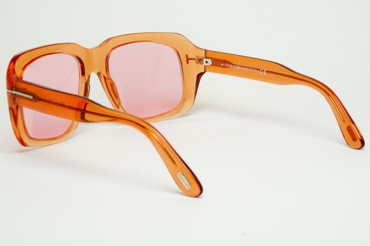 Tom Ford Sunglasses Bailey-02 Brown Honey Transparent Pink FT0885 TF 885 45Y
