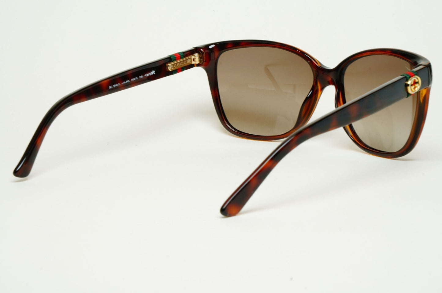 Gucci Sunglasses Ribbon 2012 Vintage Brown Gradient GG 3645/S DWJHA 56mm 130225