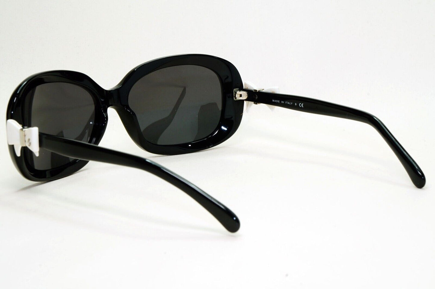 Chanel Sunglasses Bow White Black Square Year 2010 5170 c.501/3C 50mm 230924