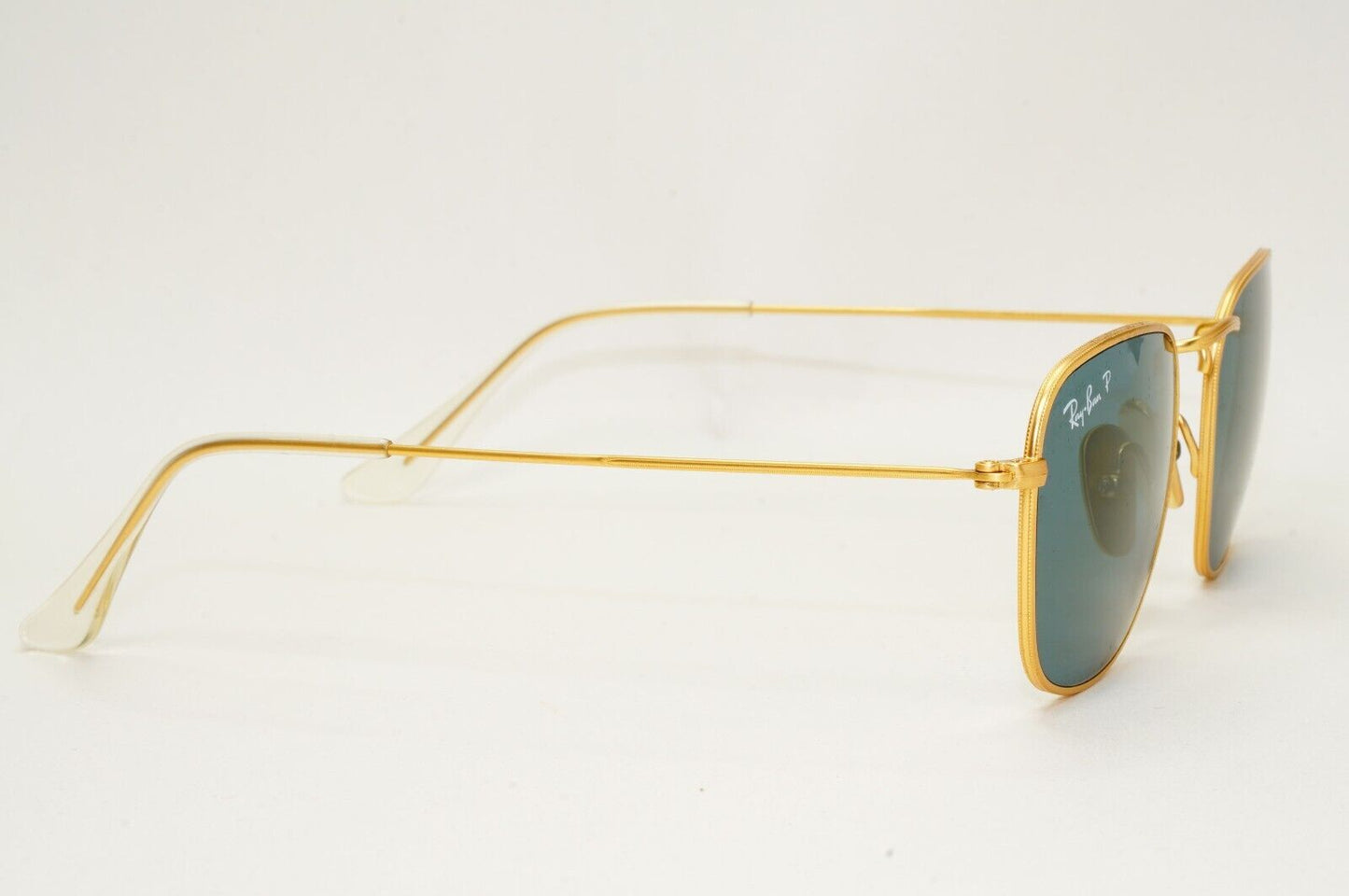 Ray-Ban Sunglasses Frank Titanium Polarised Gold Blue RB 8157 Frank 9217/T0 48mm