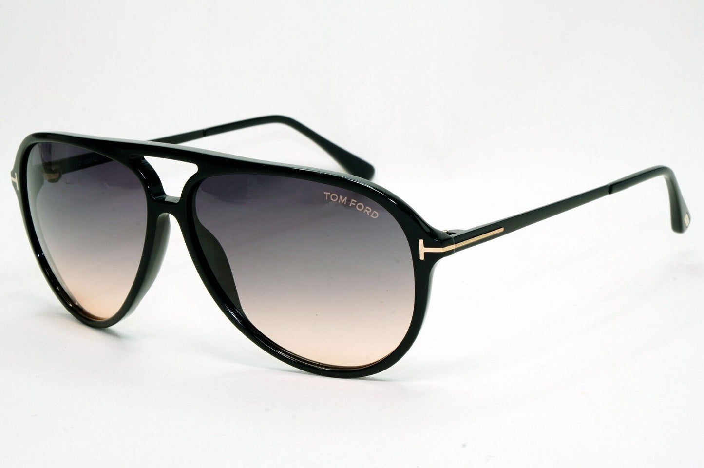 Tom Ford Sunglasses Samson Black Pilot Grey Gradient FT0909 TF 909 01B