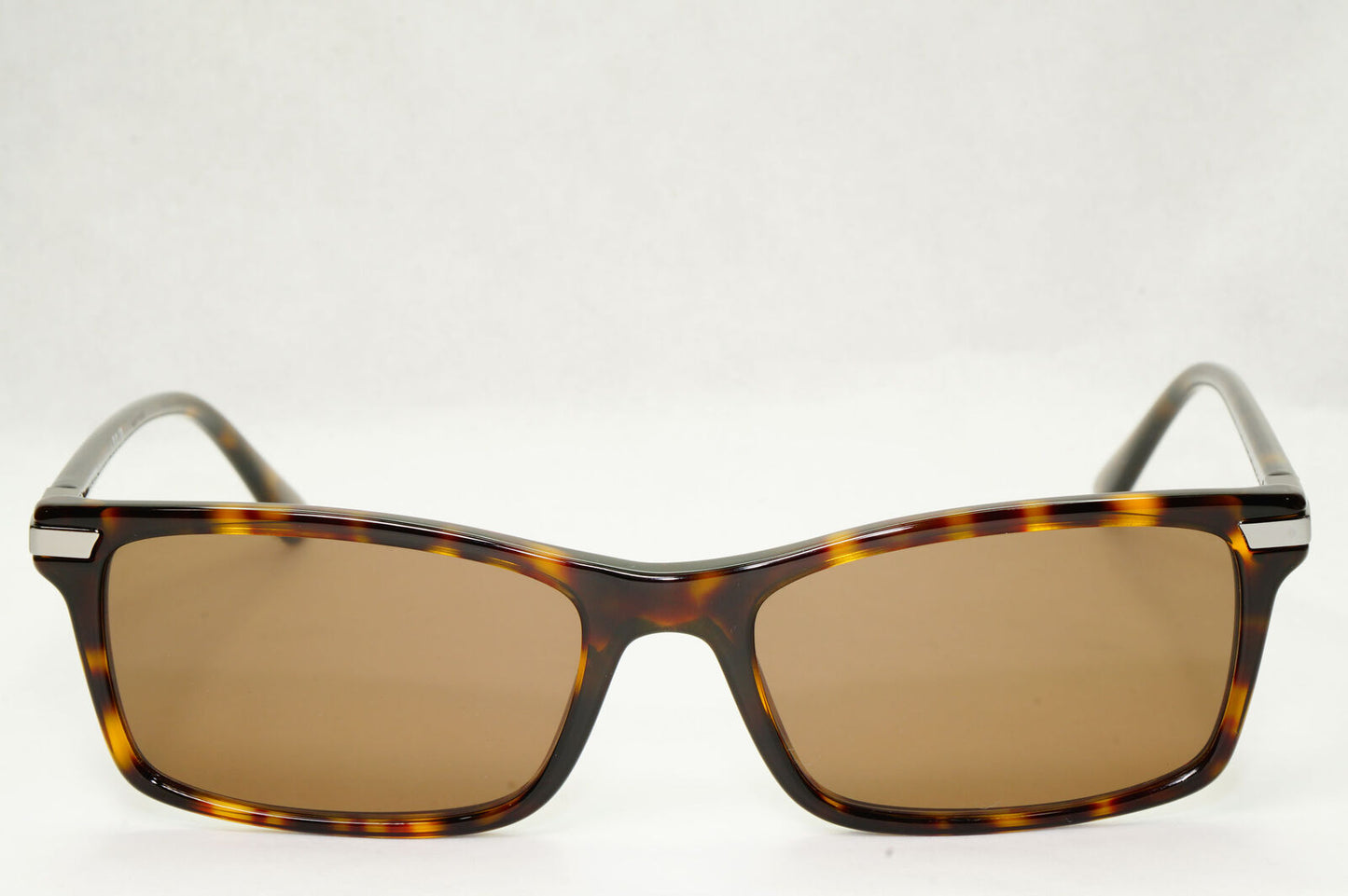 Prada Sunglasses Brown Havana Rectangle Tortoise PR03YV VPR 03Y 2AU-1O1 54mm