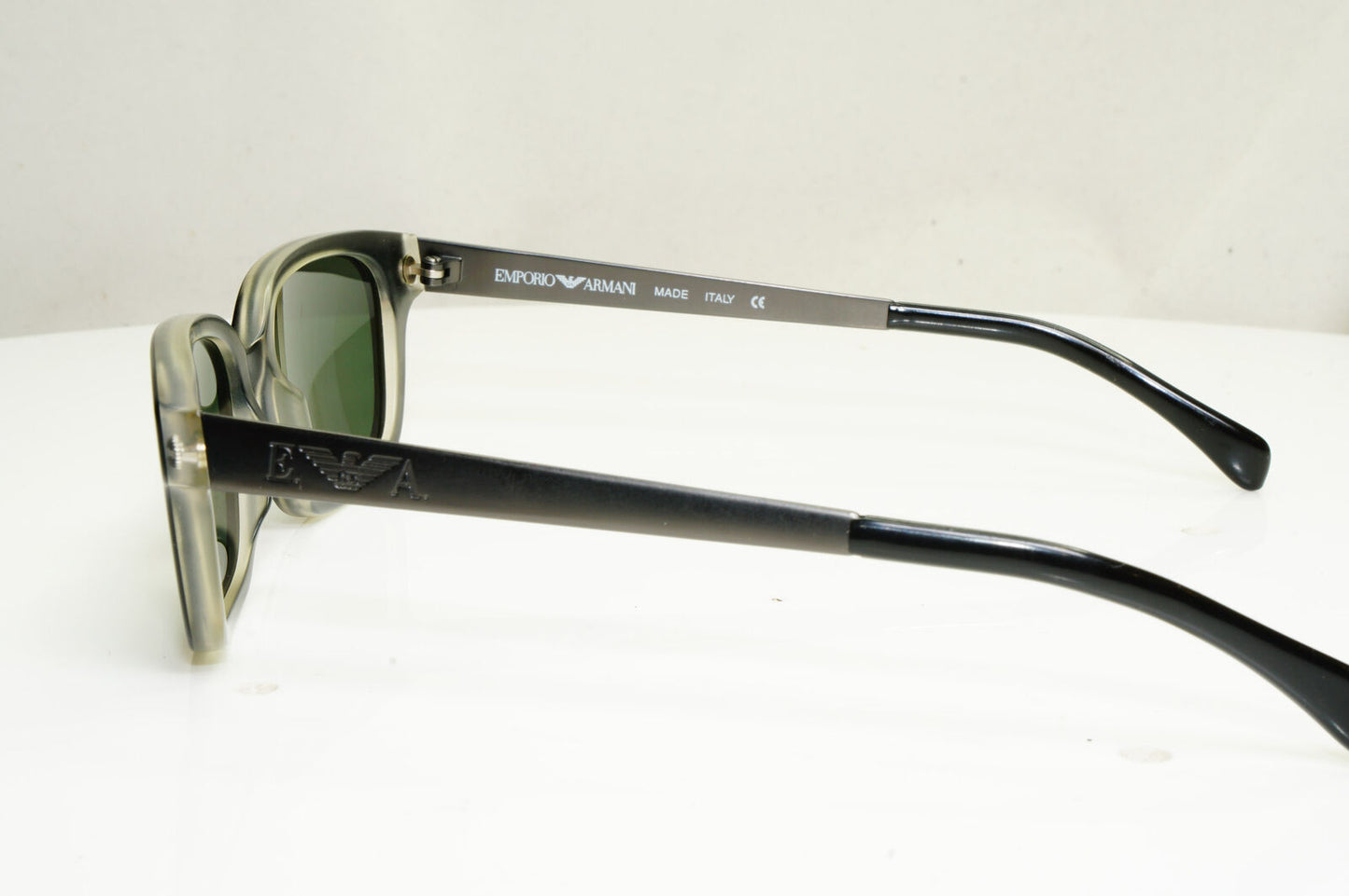 Emporio Armani 1999 Vintage Mens Womens Sunglasses Black Green 550 239 30698