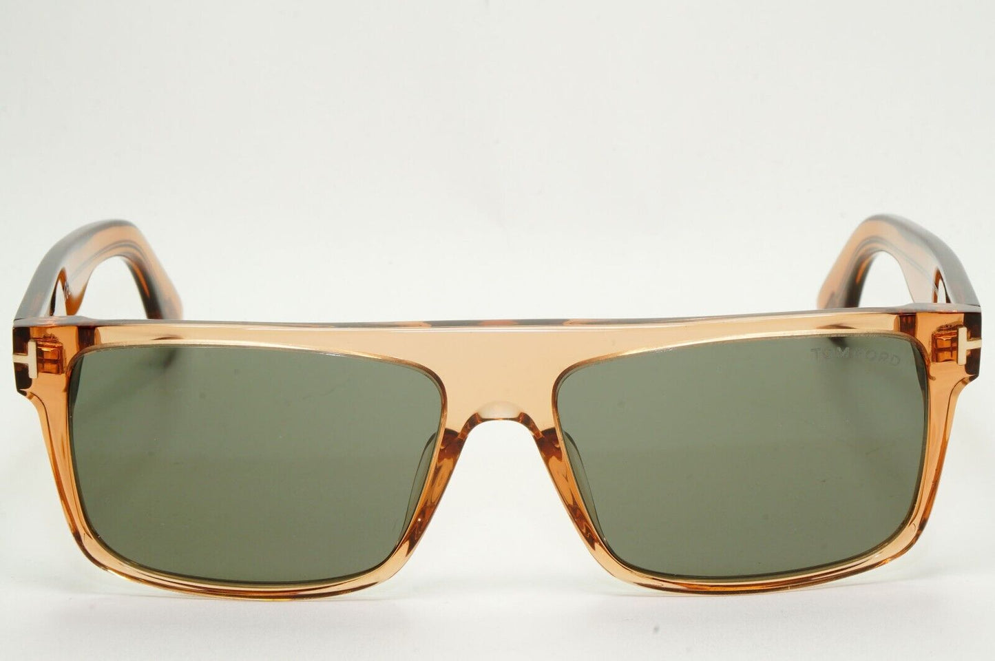 Tom Ford Sunglasses Philippe-02 Brown Transparent Honey Green FT0999 TF 999 45N