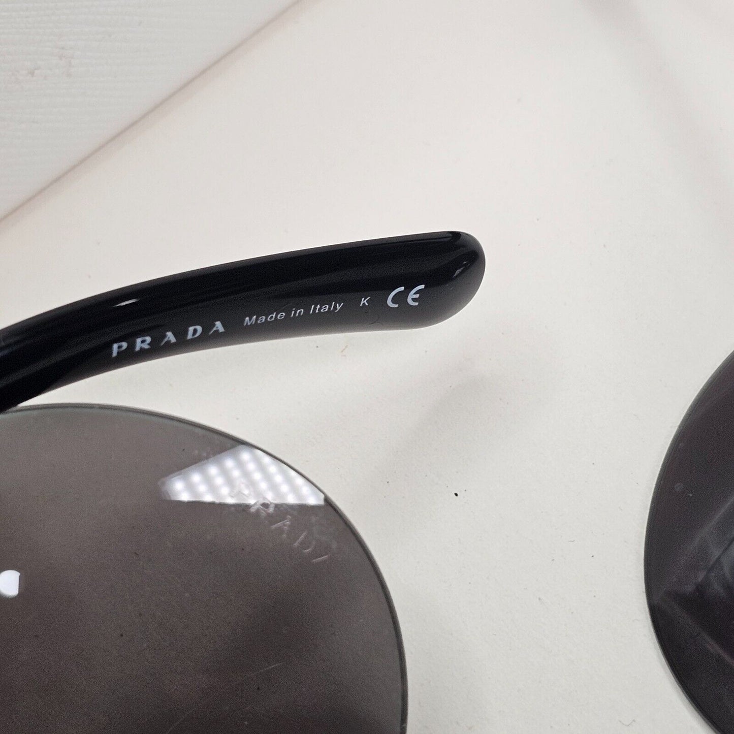 Prada Sunglasses Swirl Baroque Round Black PR27NS SPR 27N 1AB-3M1 250924
