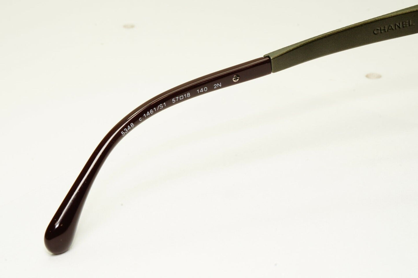 Chanel Sunglasses Burgundy Bordo Gradient Square Womens 5348 1461/S1 25640