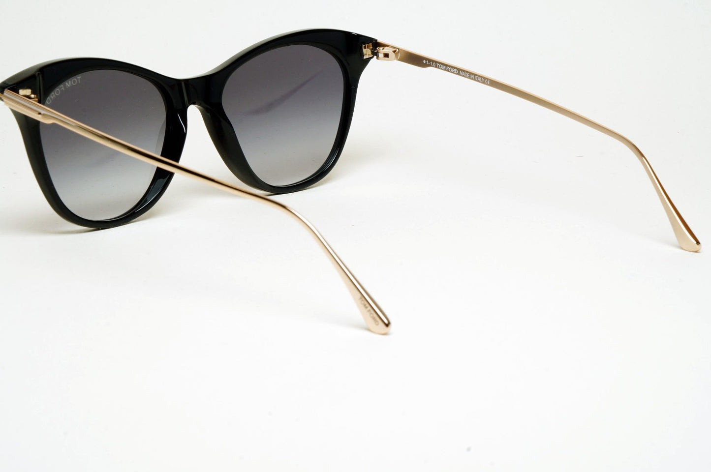 Tom Ford Sunglasses Micaela Black Gold Grey Smoke FT0662 TF 662 01B 53mm
