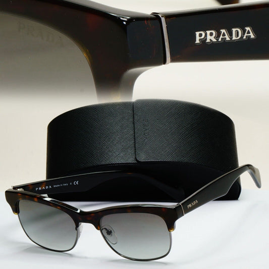 Prada Sunglasses 2012 Vintage Square Brown Grey PR11PS SPR 11P 2AU-3M1 081024