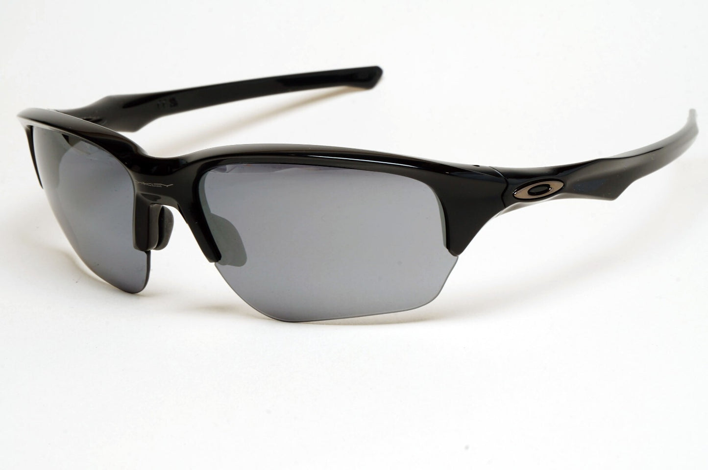 Oakley Sunglasses Flak Beta Black Polished Glossy Iridium Grey OO 9363 02
