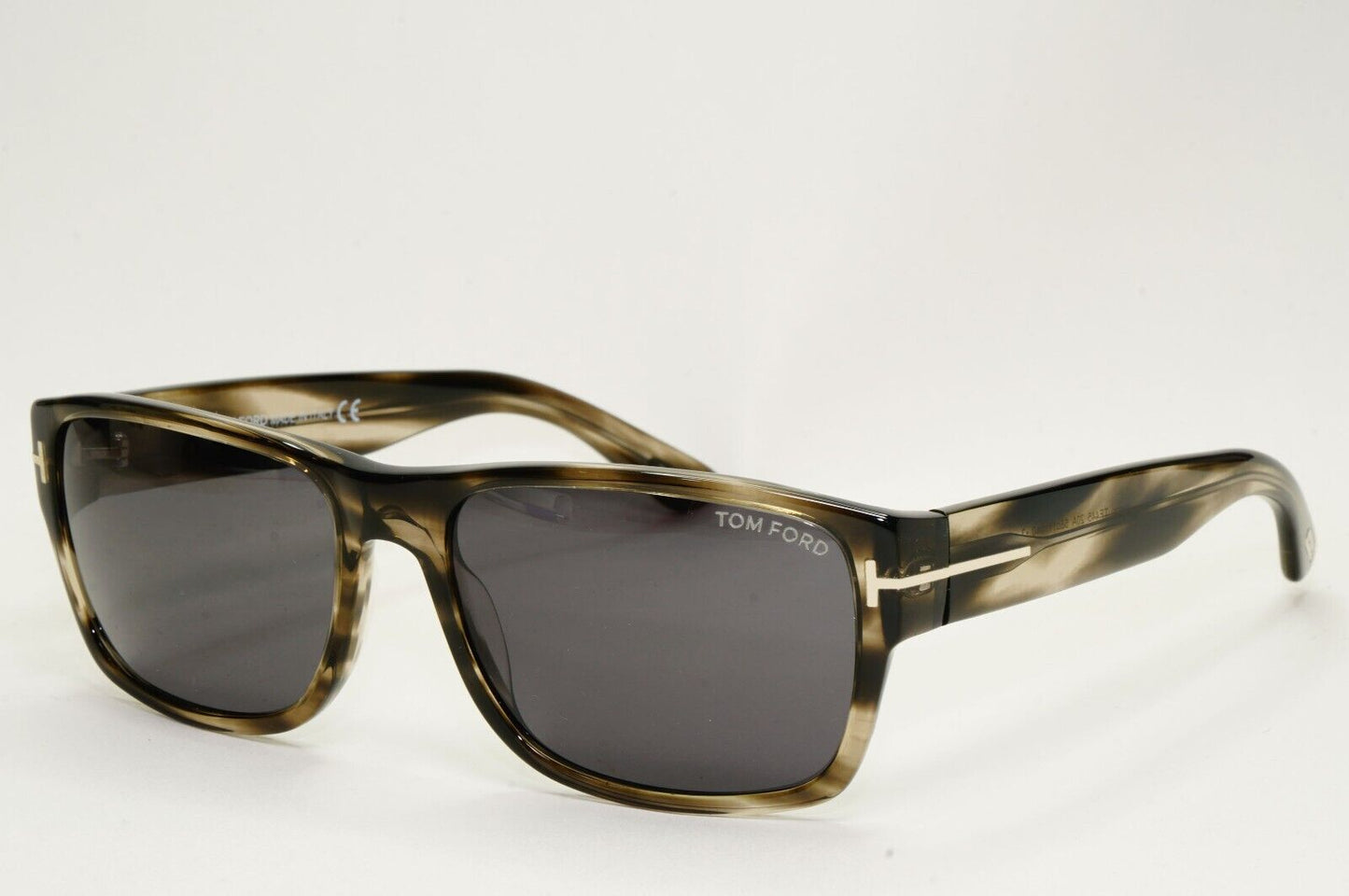 Tom Ford Sunglasses Mason Grey Brown Tortoise Square TF 445 FT0445 20A 58mm