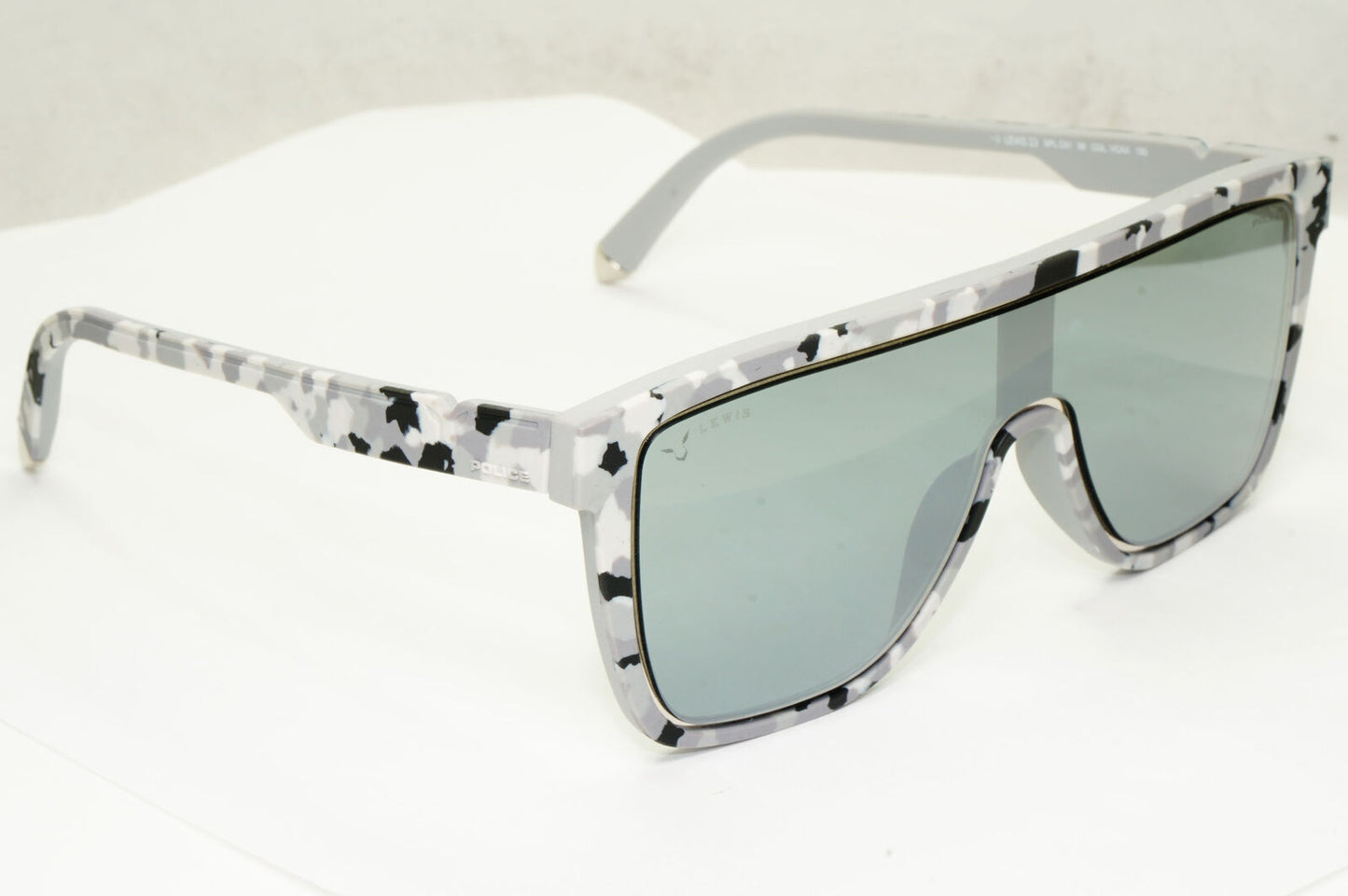 Police Lewis Hamilton F1 Sunglasses Grey Mirror Camouflage SPL C51 COL VCAX 23