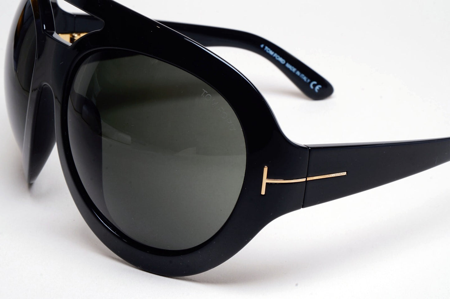 Tom Ford Sunglasses Serena-02 Black Wrap Ski Large Oversized FT0886 TF 886 01A