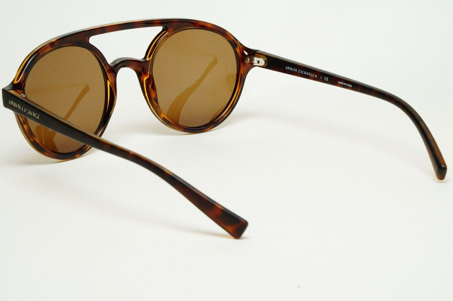 Armani Exchange Sunglasses 2015 Round Unisex Brown AX 4060 8213/73 221124