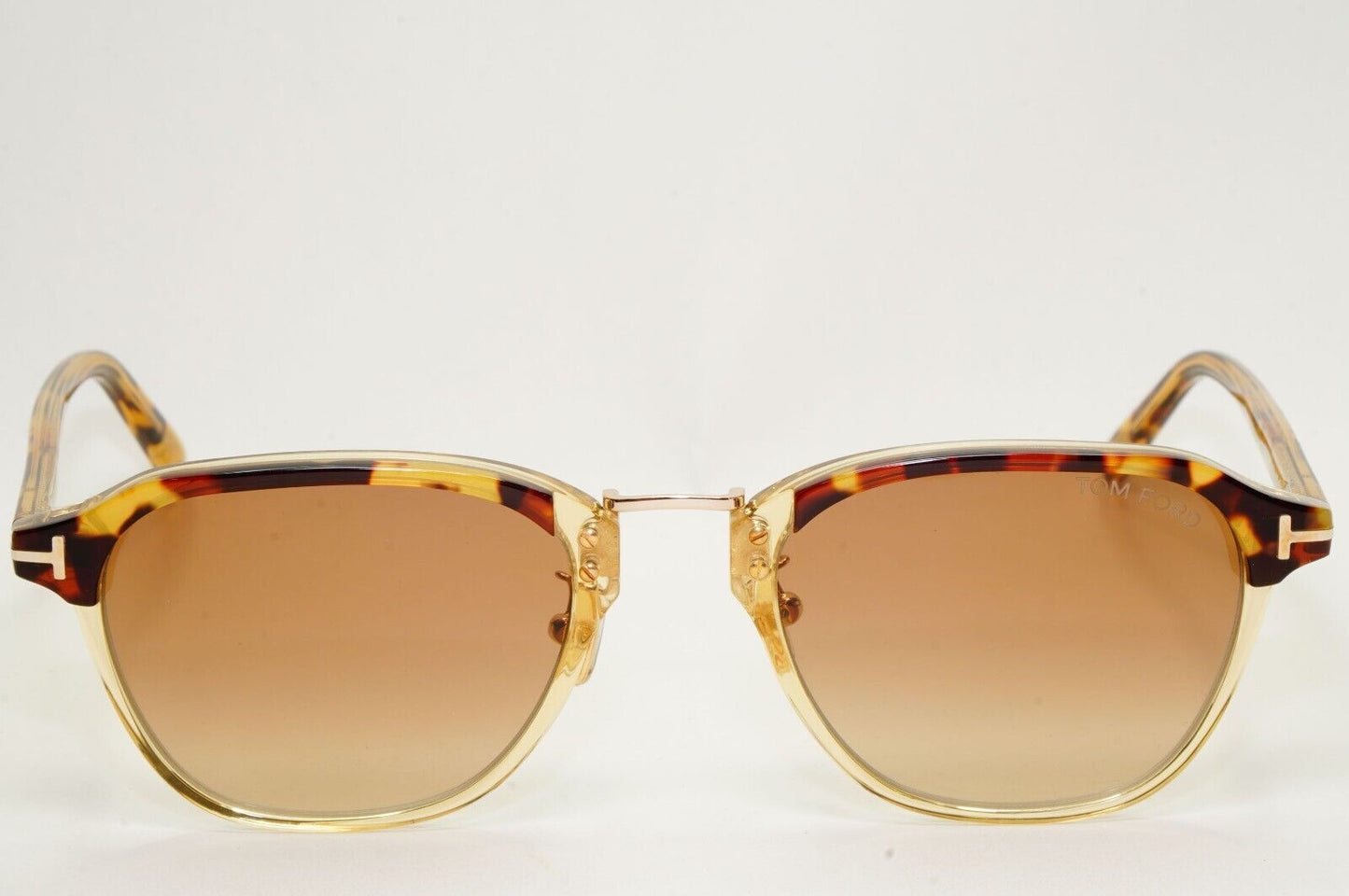 Tom Ford Sunglasses Brown Tortoise Gold Gradient FT0878-D TF 878-D 55F 53mm