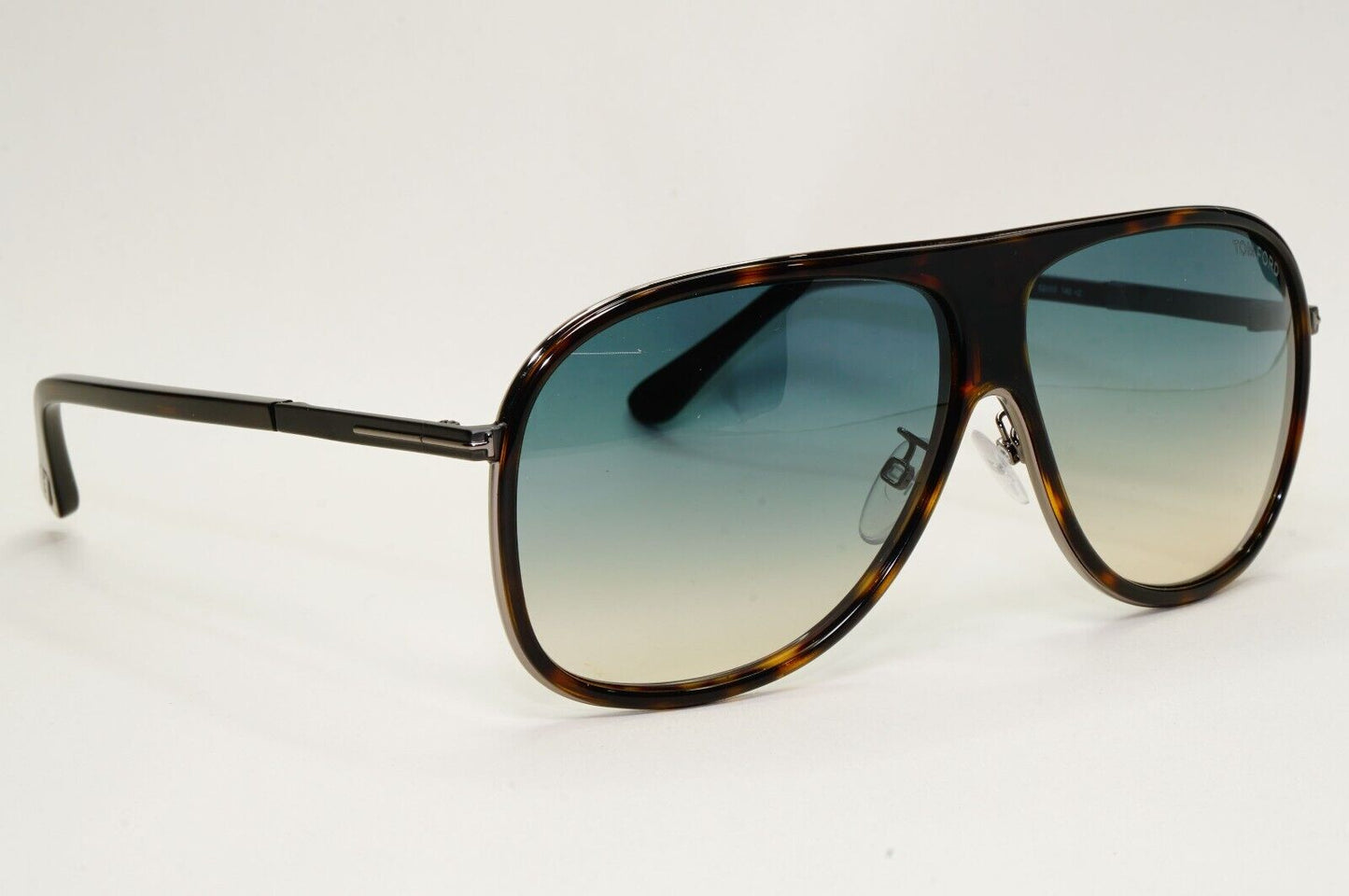 Tom Ford Sunglasses Chris Brown Blue Grey Gradient Square FT0462F TF462-F 56P