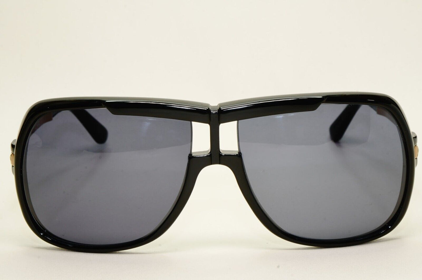 Tom Ford Sunglasses Black Gold Grey Square Caine FT0800 TF 800 01A Pilot 230924