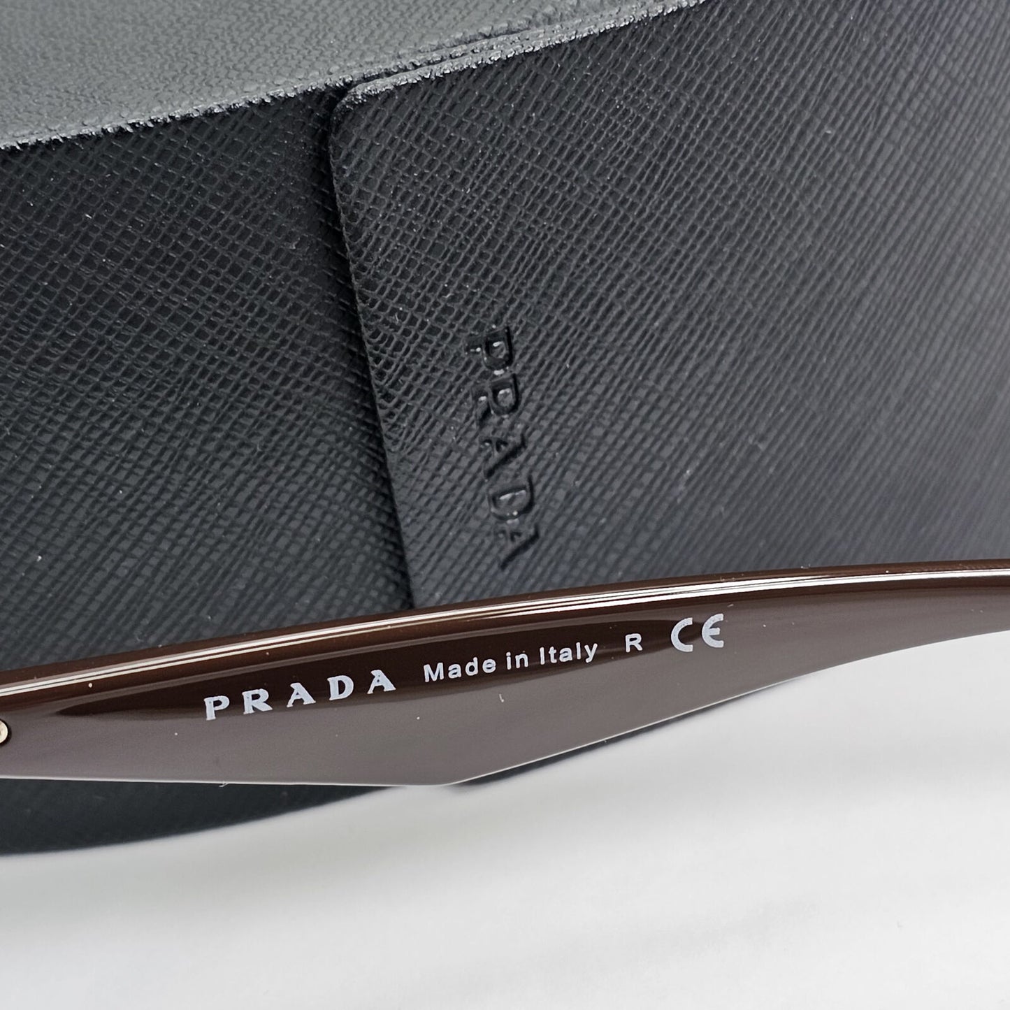 Prada Sunglasses Triangle Gold Brown Metal Pilot PR53QS SPR 53Q ZVN-1X1 130124