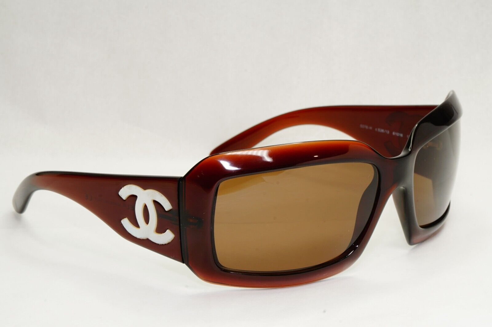 Chanel Sunglasses Mother of Pearl 2006 Vintage Brown 5076-H c.538/13 270324