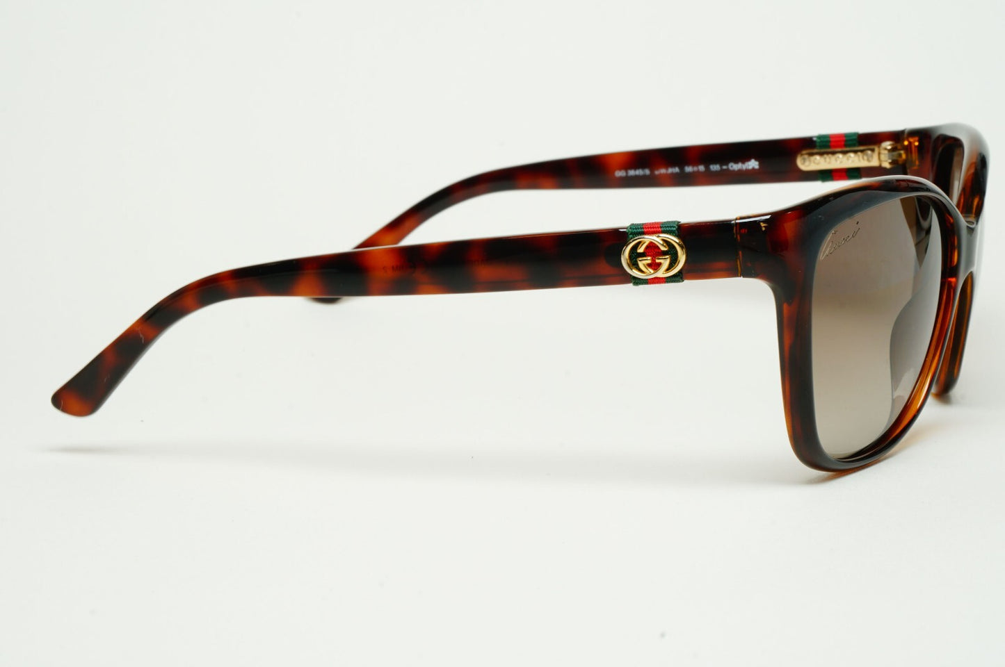 Gucci Sunglasses Ribbon 2012 Vintage Brown Gradient GG 3645/S DWJHA 56mm 130225
