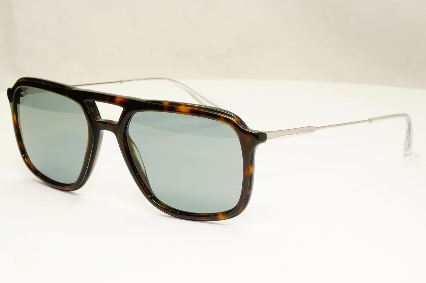 Prada Sunglasses Navigator Pilot Brown Havana Grey PR06VS SPR 06V 2AU-3C2