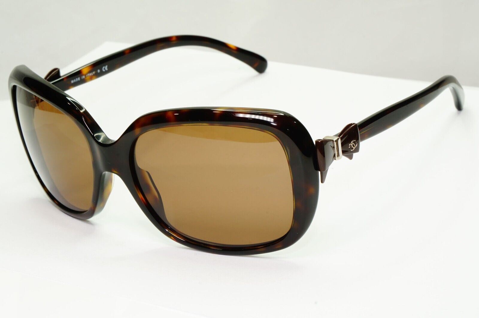 Chanel Sunglasses 2011 Bows Brown Tortoiseshell Square 5171 c.714/3B 250125