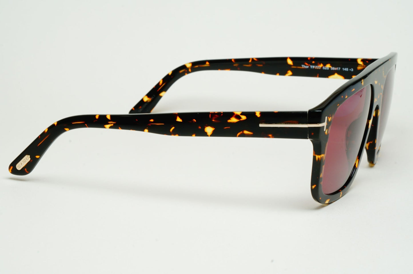 Tom Ford Sunglasses Thor Brown Dark Havana Red Bordo FT0777 TF 777 52S