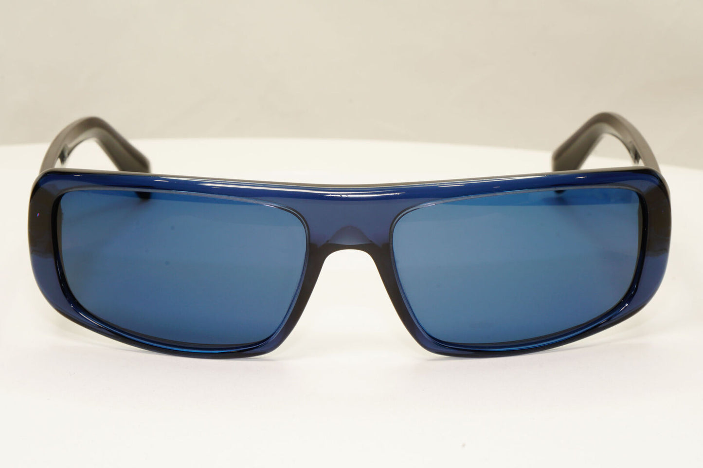 Prada 2011 Blue Sunglasses Rectangle Mens Fashion Rare PR03OS SPR 03O HA2-3M1