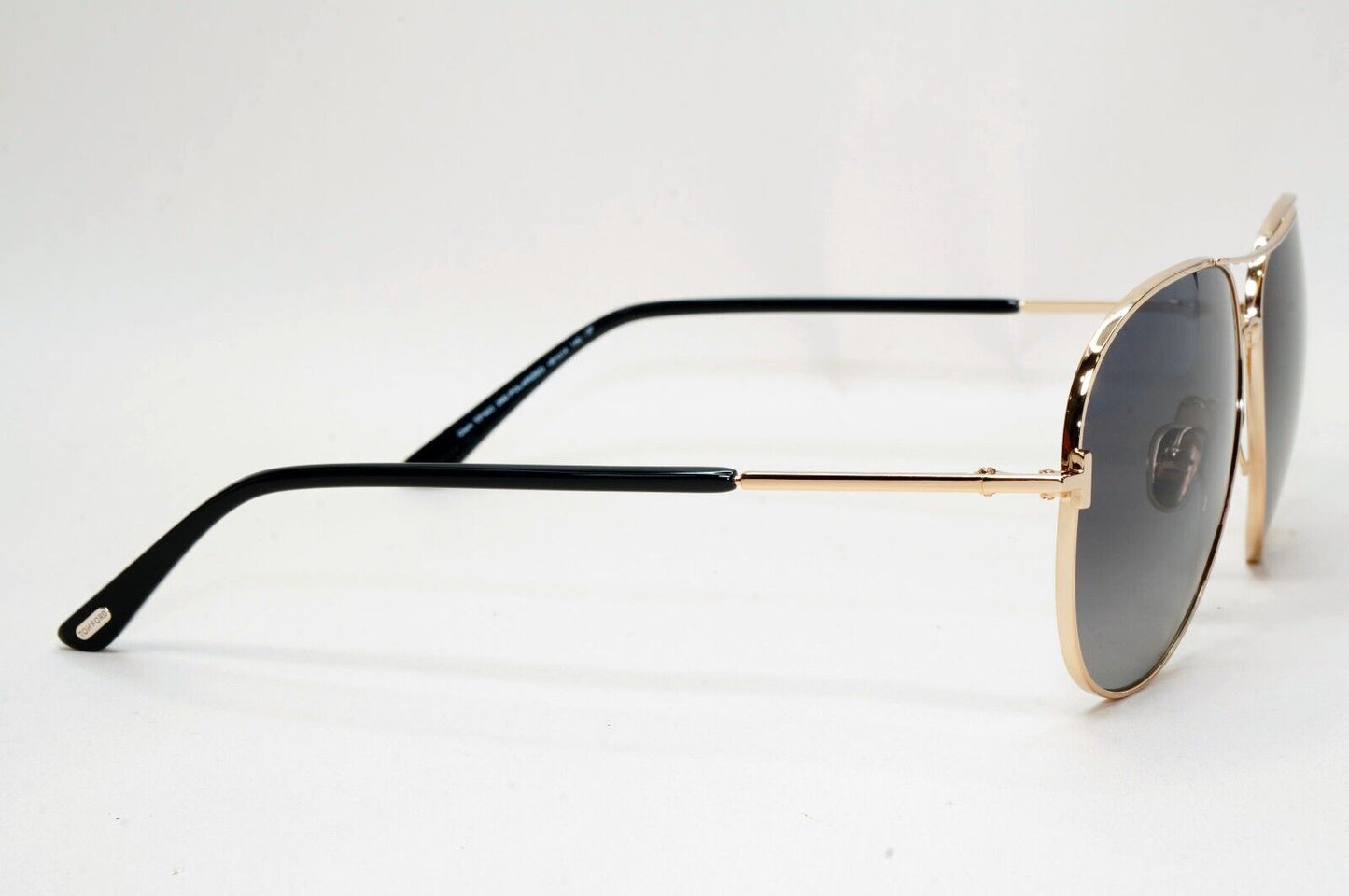 Tom Ford Sunglasses Clark Polarized Gold Pilot Grey FT0823 TF 823 28D 61mm
