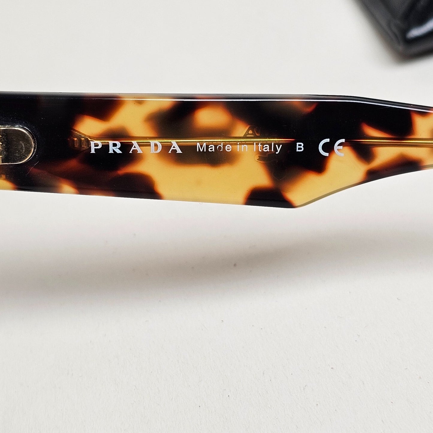 Prada Sunglasses 2014 Black Brown Tortoise Square PR10RS SPR 10R 1AB-0A7 130225
