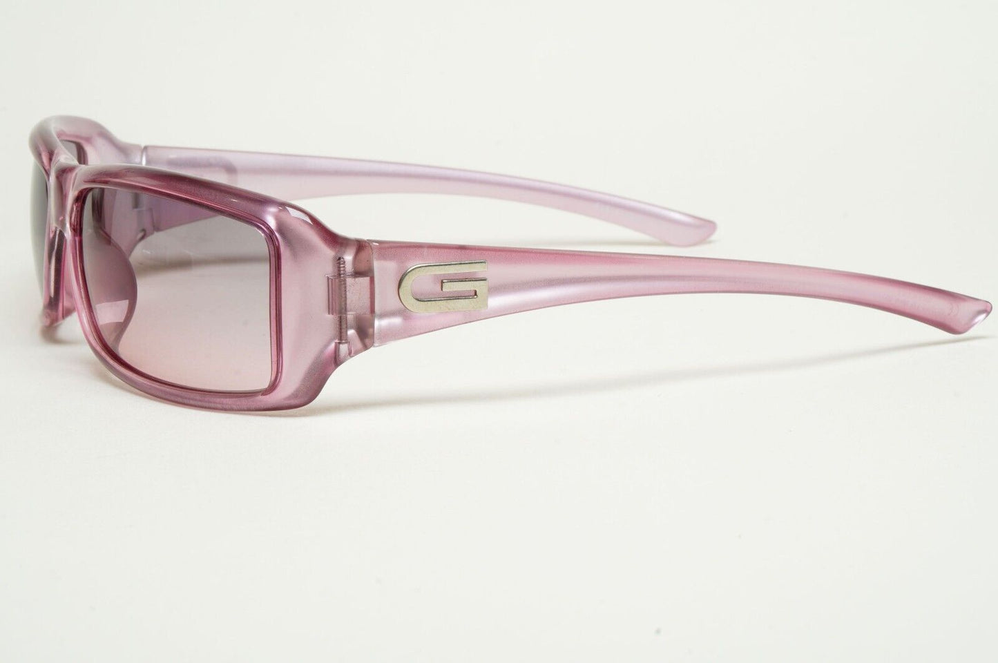 Gucci Sunglasses 2002 Vintage Lilac Pale Pink Rectangle GG 2551/S LT8 050225