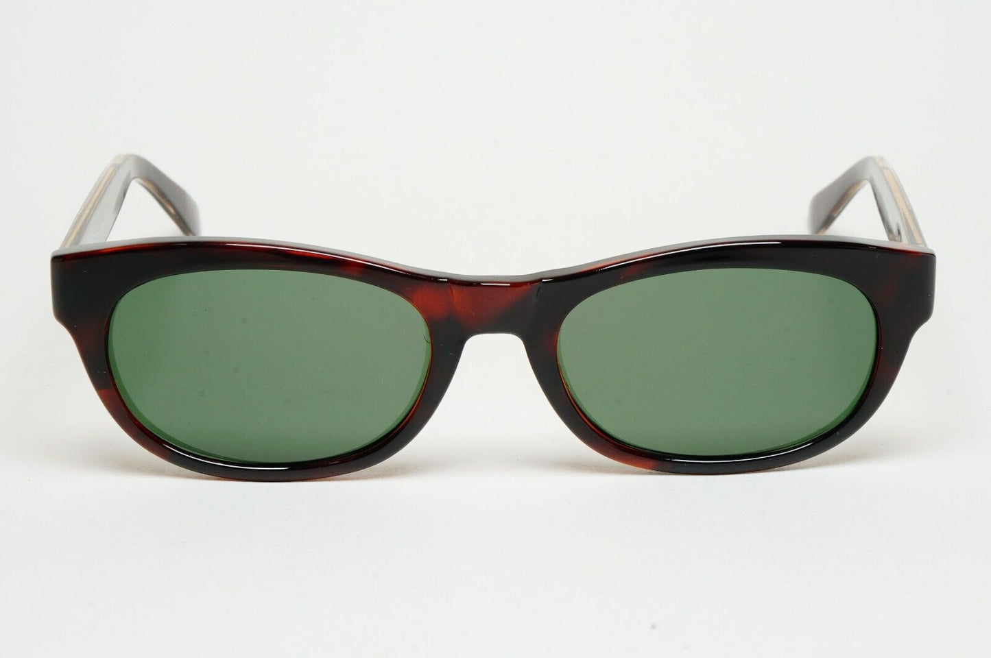 Versus Sunglasses 1996 by Gianni Versace Vintage Brown Green MOD E54 COL 649