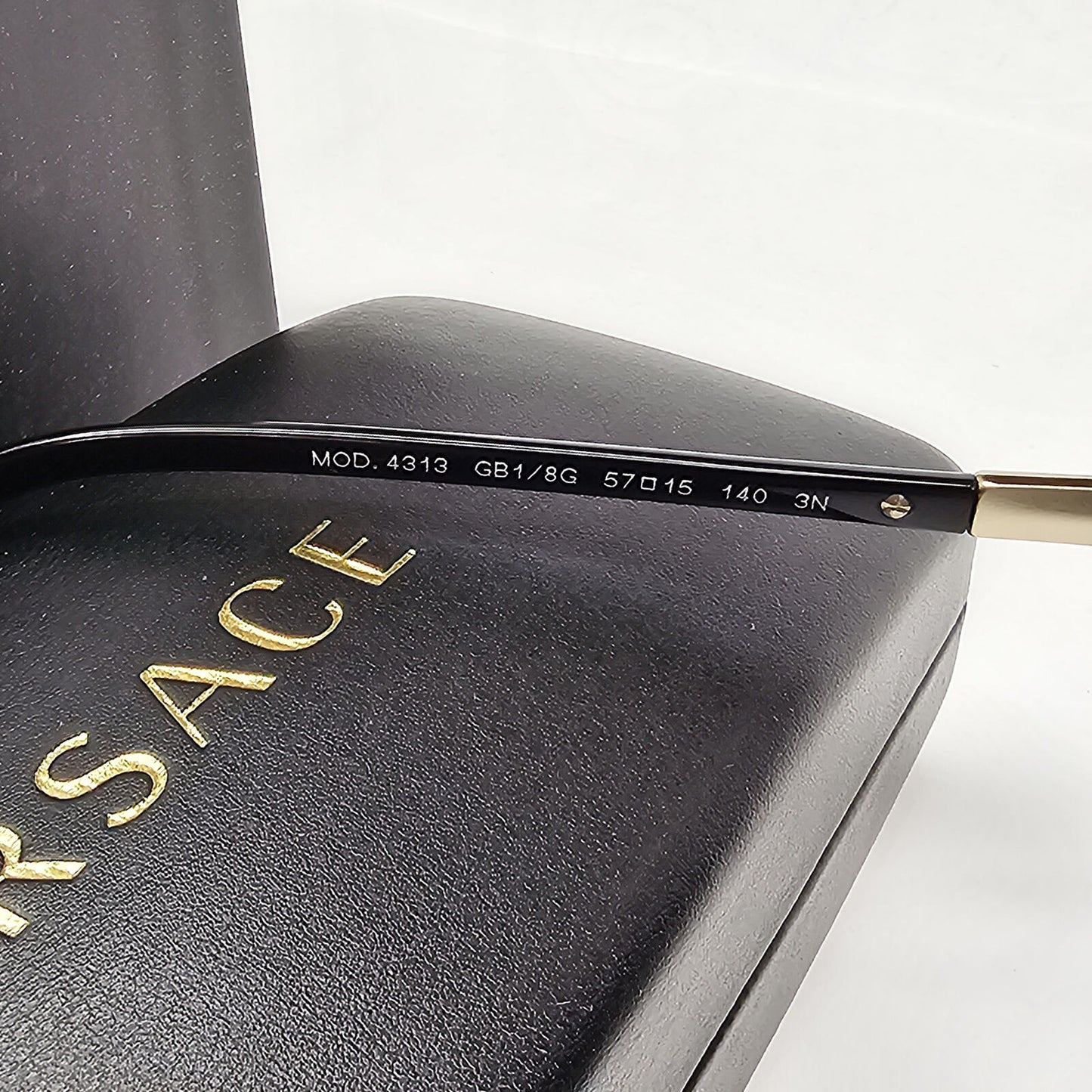 Versace Sunglasses Gold Black Gradient Smoke Medusa Square MOD VE 4313 GB1/8G