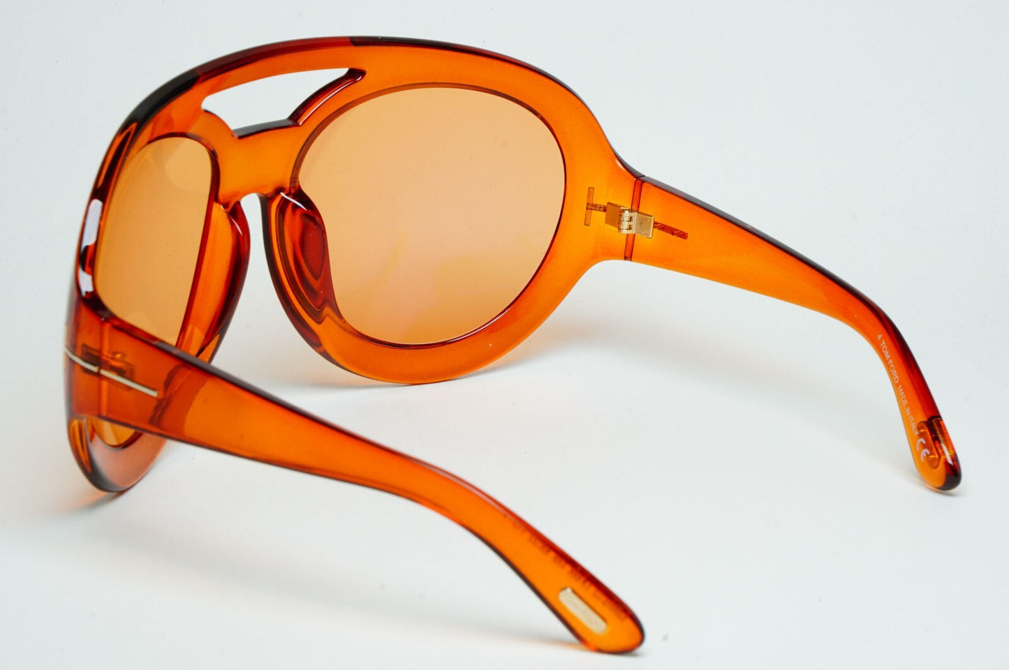 Tom Ford Sunglasses Serena-02 Brown Honey Ski Large Oversized FT0886 TF 886 45E