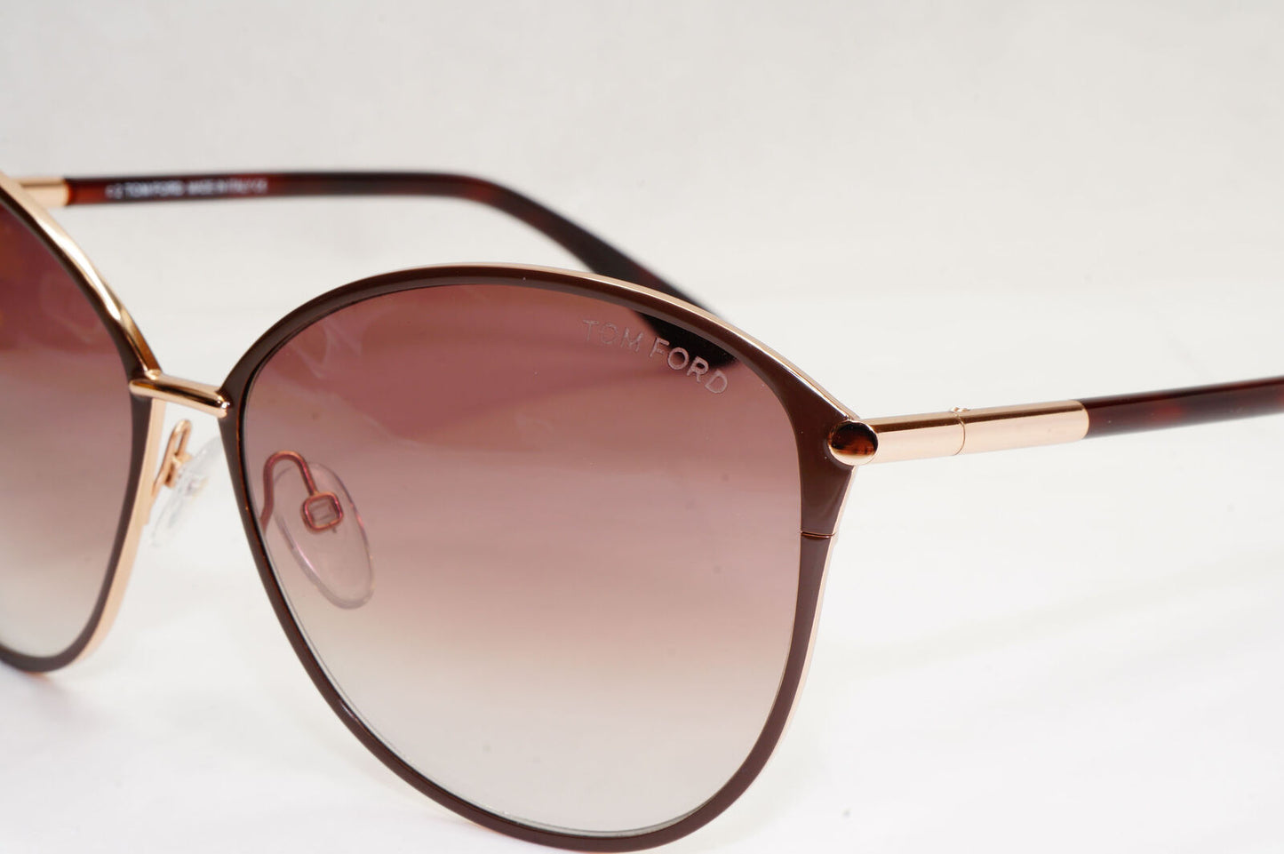 Tom Ford Sunglasses Penelope Gold Brown Gradient FT0320 TF 320 28F 59mm