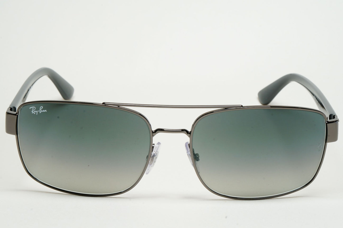 Ray-Ban Sunglasses Gunmetal Grey Square Pilot Navigator RB 3687 002/31 61mm