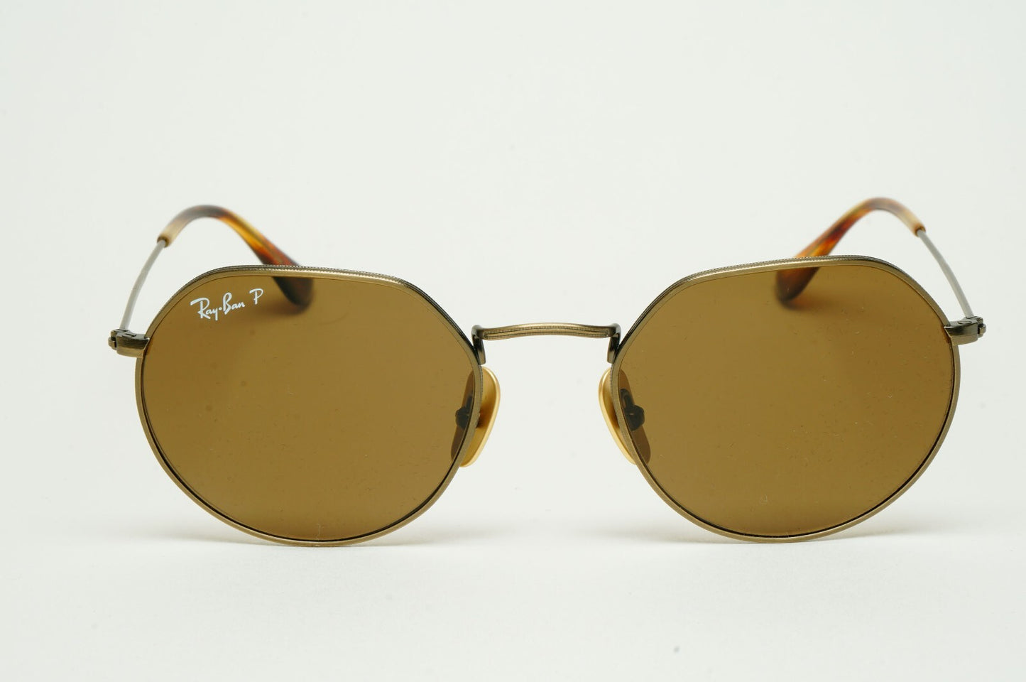 Ray-Ban Sunglasses Jack Titanium Polarised Brown Antique RB 8165 9207/57 51mm