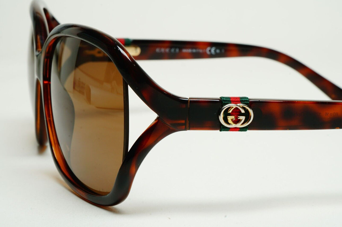 Gucci Sunglasses 2011 Ribbon Vintage Brown Gold GG 3646/S DWJHA 250125