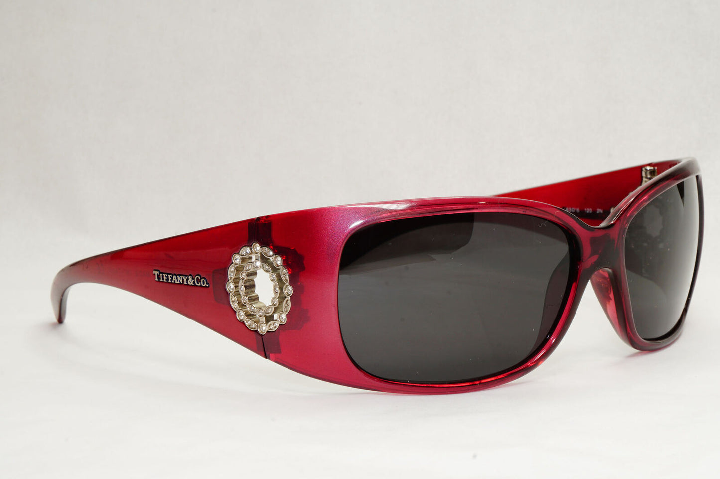Tiffany & Co Sunglasses 2010 Vintage Dark Red Black TF 4004-B 8034/3L 270124