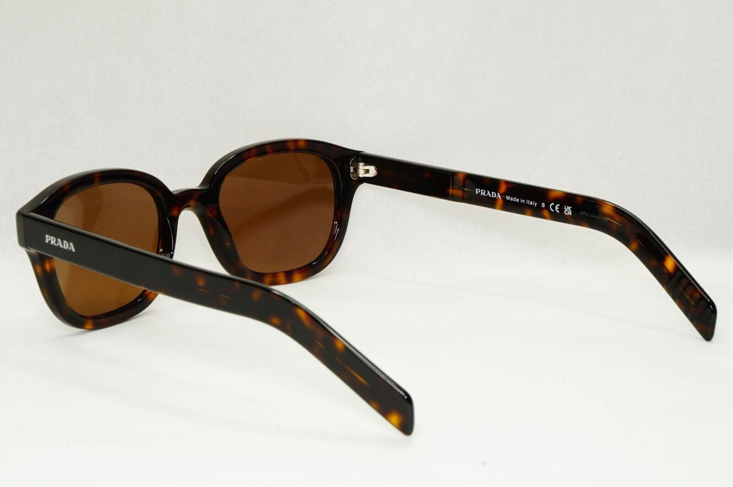 Prada Sunglasses Brown Tortoiseshell Thick Rims PR11WV VPR 11W 2AU-1O1 50mm
