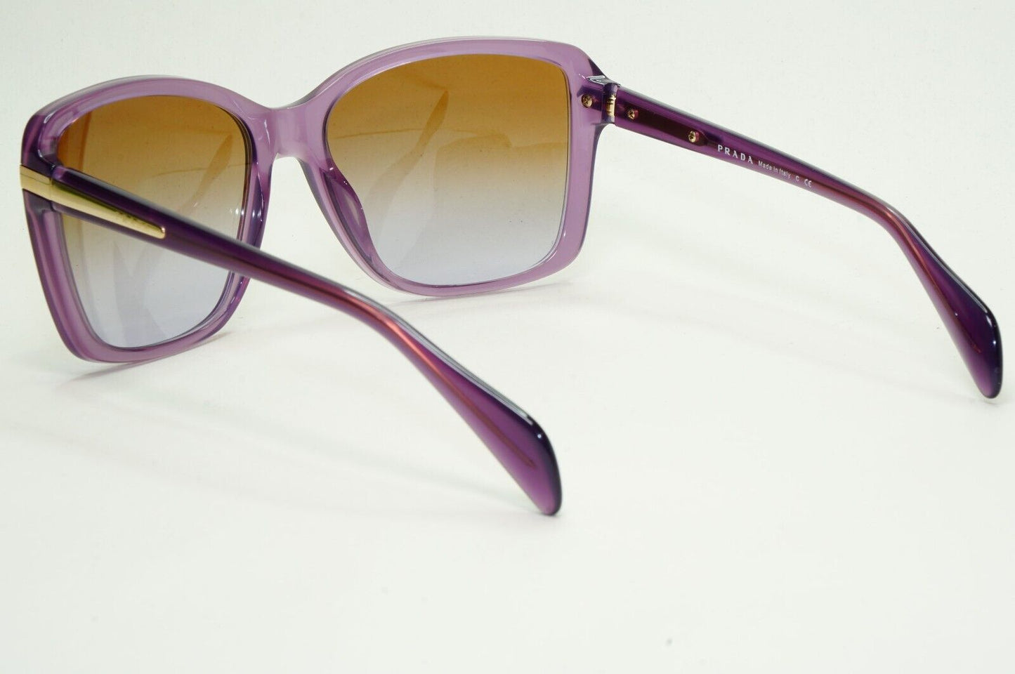 Prada Sunglasses 2013 Vintage Square Violet Brown PR14PS SPR 14P MAV-6P1 050824
