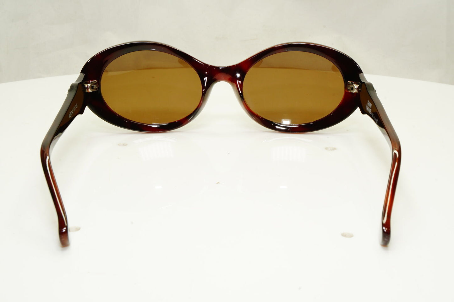 Gianni Versace 1996 Womens Vintage Brown Medusa Oval Sunglasses MOD 342 COL 900
