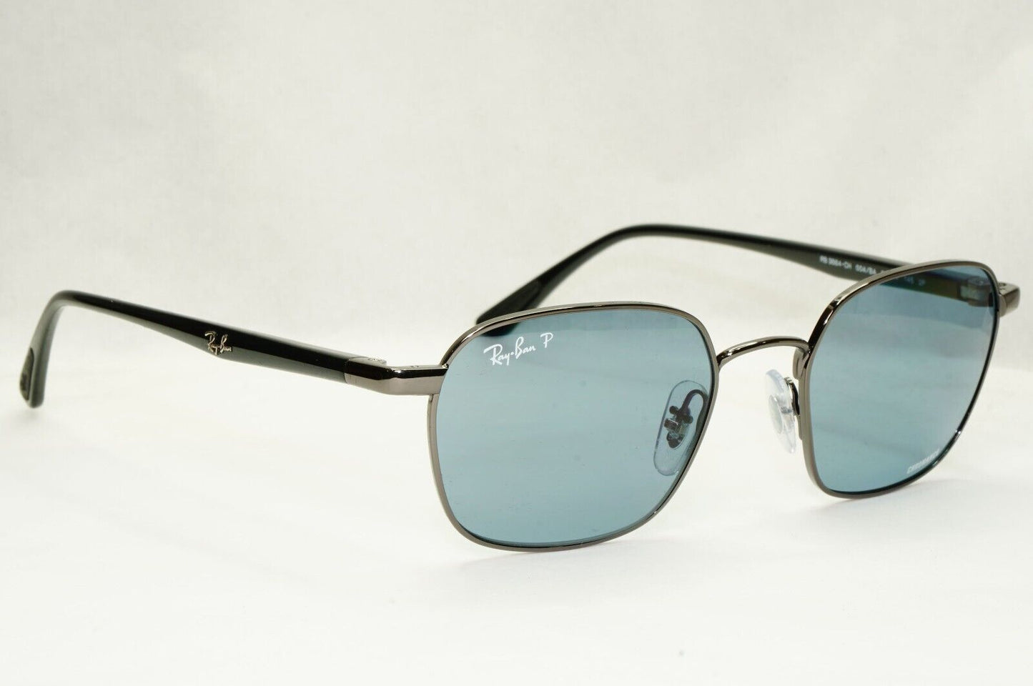 Ray-Ban Sunglasses Polarized Chromance Gunmetal Grey Blue RB 3664-CH 004/BA 50mm