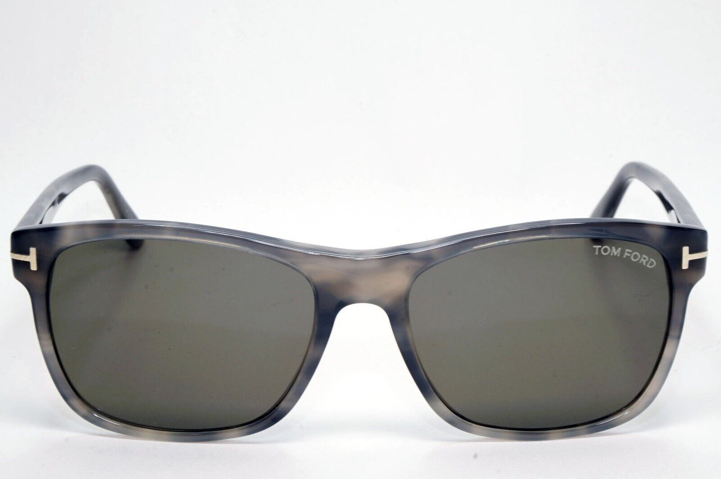 Tom Ford Sunglasses Giulio Grey Havana Green Square FT0698 TF 698 47N 59mm