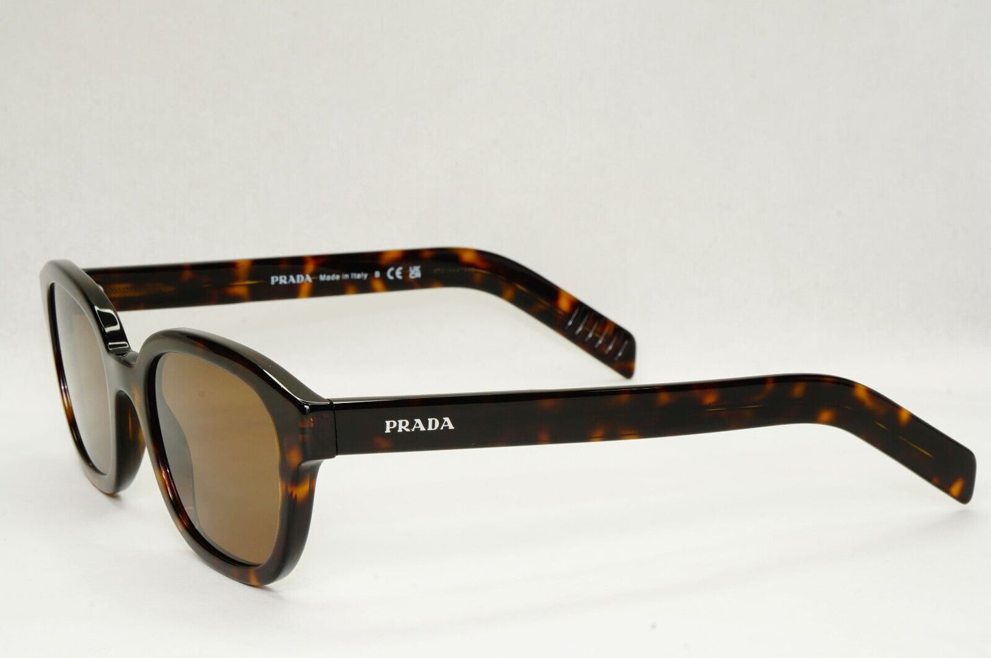 Prada Sunglasses Brown Tortoiseshell Thick Rims PR11WV VPR 11W 2AU-1O1 50mm
