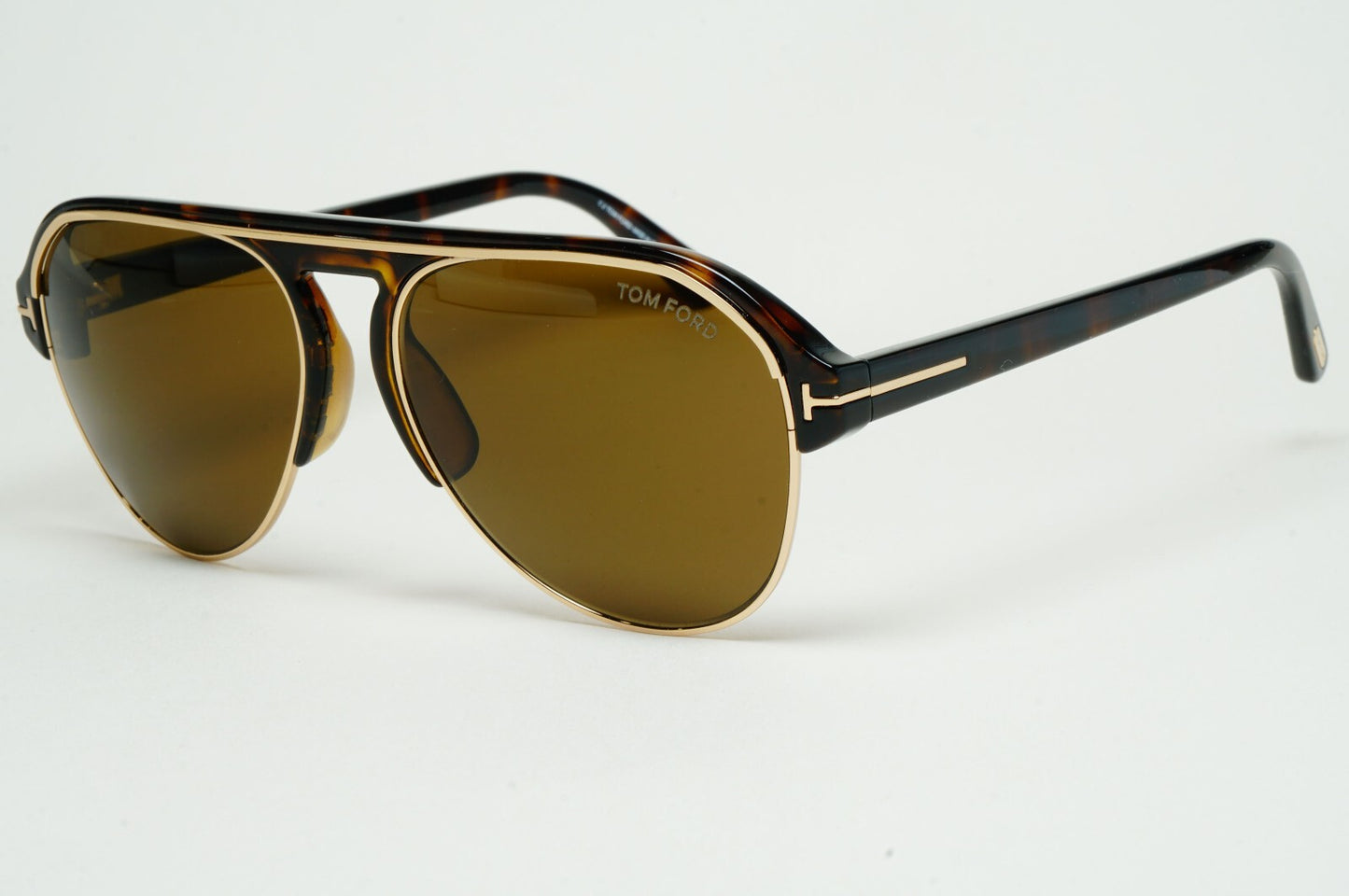 Tom Ford Sunglasses Marshall Brown Tortoise Gold Pilot FT0929 TF 929 52J 58mm