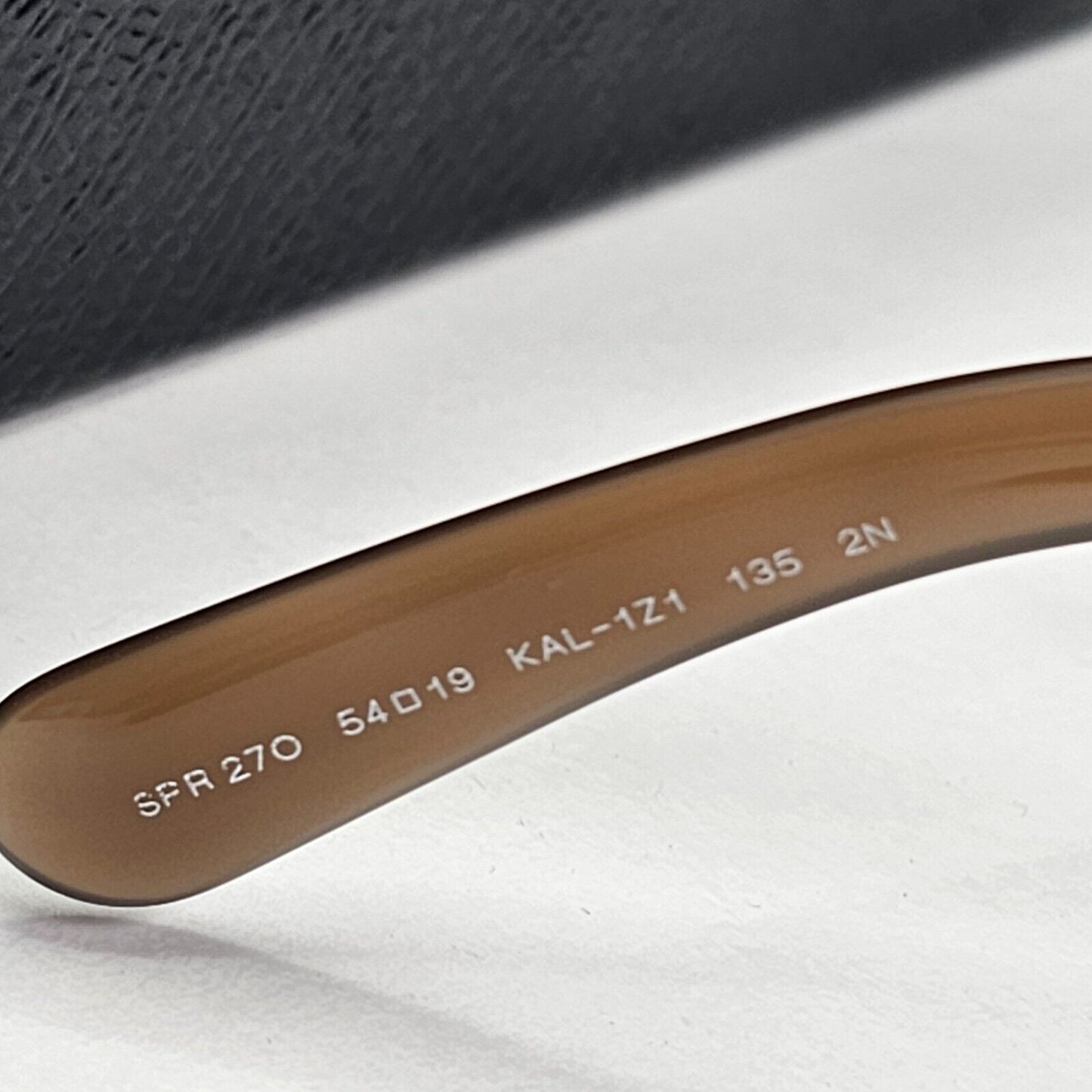 Prada Sunglasses Swirl Baroque 2012 Square Brown PR27OS SPR 27O KAL-1Z1 051223