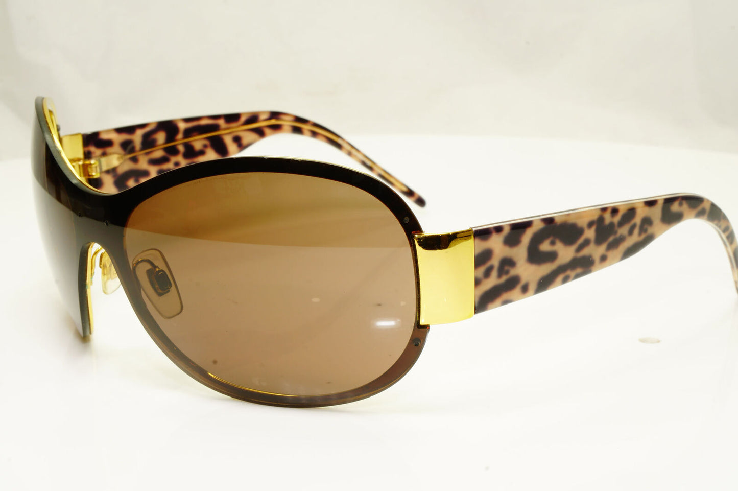 Authentic Dolce & Gabbana Womens Vintage Sunglasses Brown DG 2018 185/73 010122